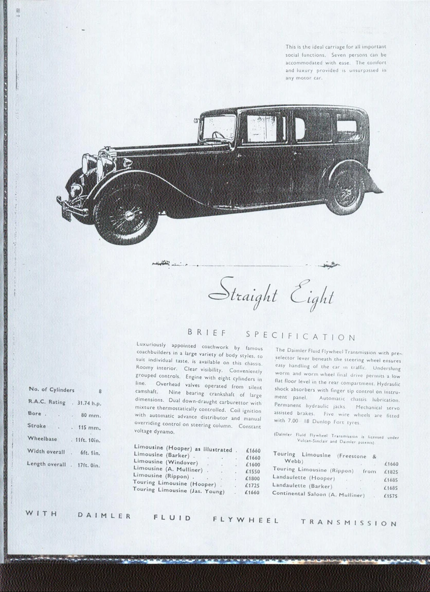 Royal Daimler photograph 2