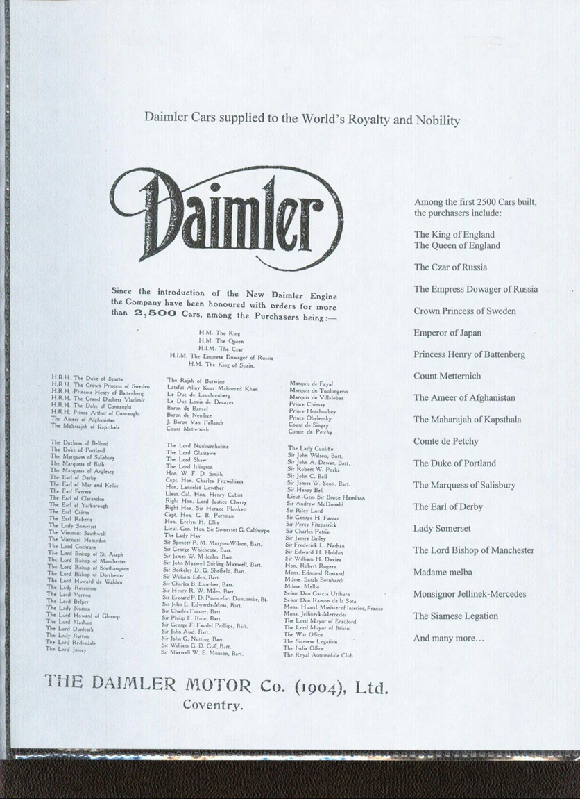 Royal Daimler photograph 9