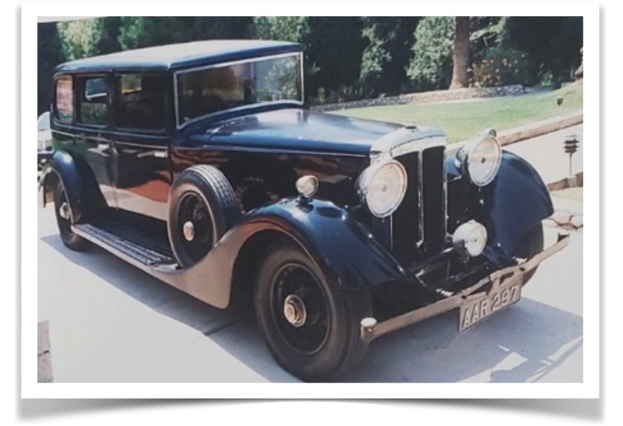Daimler luxury car exterior